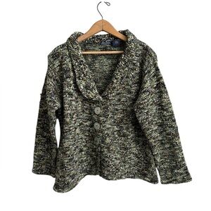 Wind River Cardigan Sweater – Shawl Collar – Size Medium